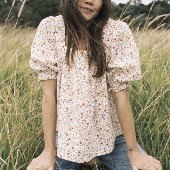 Oak Meadow Bellerose Puff Blouse - Picture 1 of 6
